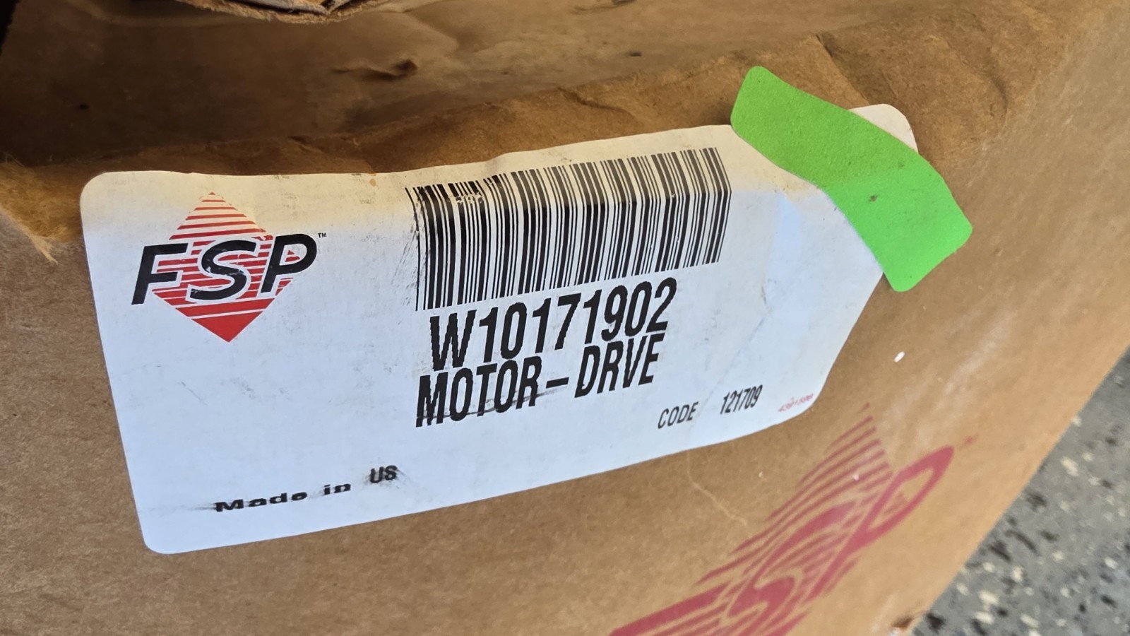 Whirlpool Washer Motor | W10171902