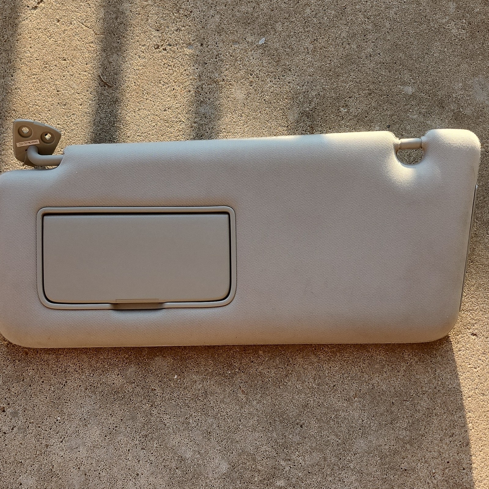 2011-2016 Infiniti QX56 QX80 Left Driver Side Sun Visor Shade Gray