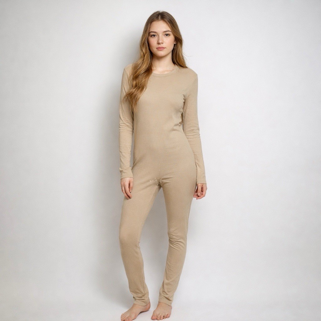 NWT Fashion Nova Maribel Snatched Jumpsuit Womems Plus 1X Cream Lounge Relax NEW NWT Fashion Nova Maribel Snatched Jumpsuit Womems Plus 1X Cream Lounge Relax NEW
