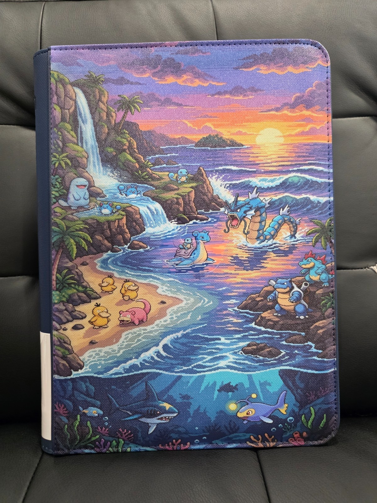 Lapras Blastoise Feraligatr Gyarados Pokemon binder Lapras Blastoise Feraligatr Gyarados Pokemon binder