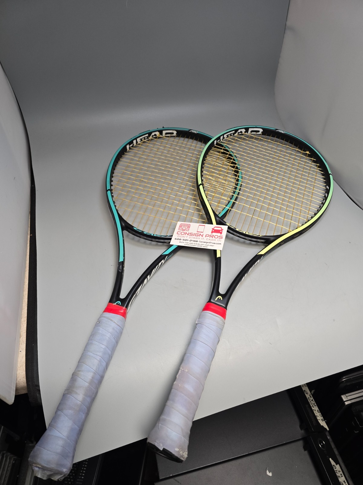 HEAD Gravity Pro G360 2021 Tennis Racquet Pair Grip 3 4 3/8 - Used
