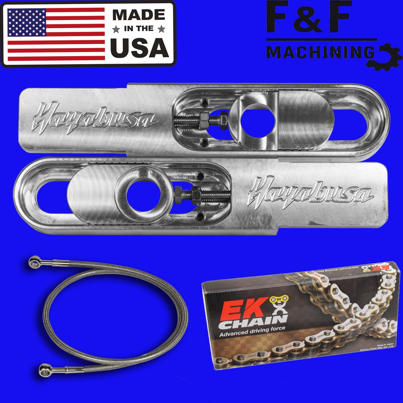 1999-2007 Ultimate Hayabusa bolt on swingarm extension kit    