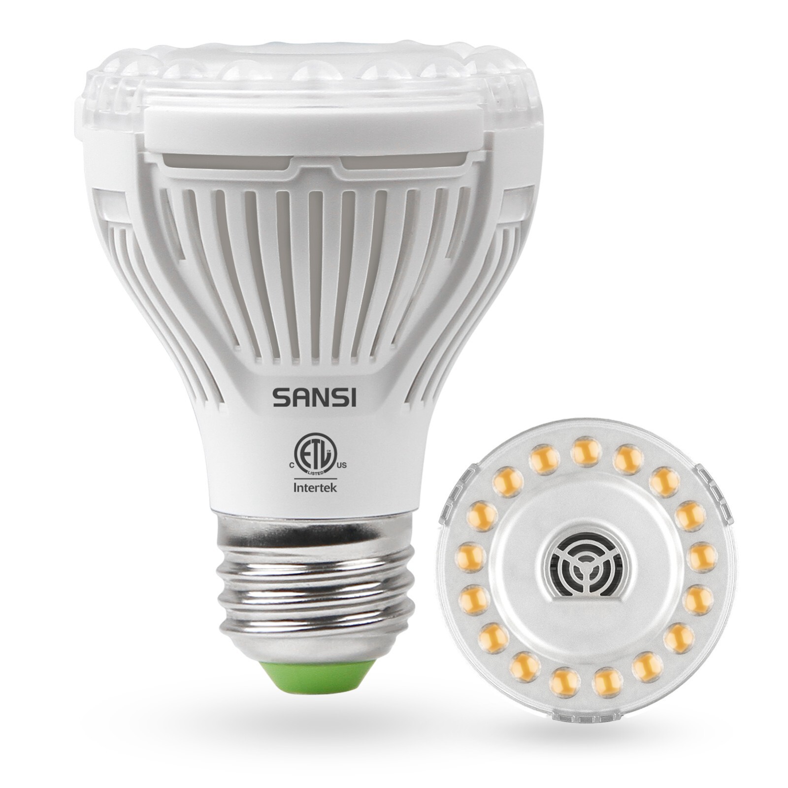 SANSI 10W-40W LED Plant Growing Lamp Clip Indoor Plants Seedling Veg Grow Light