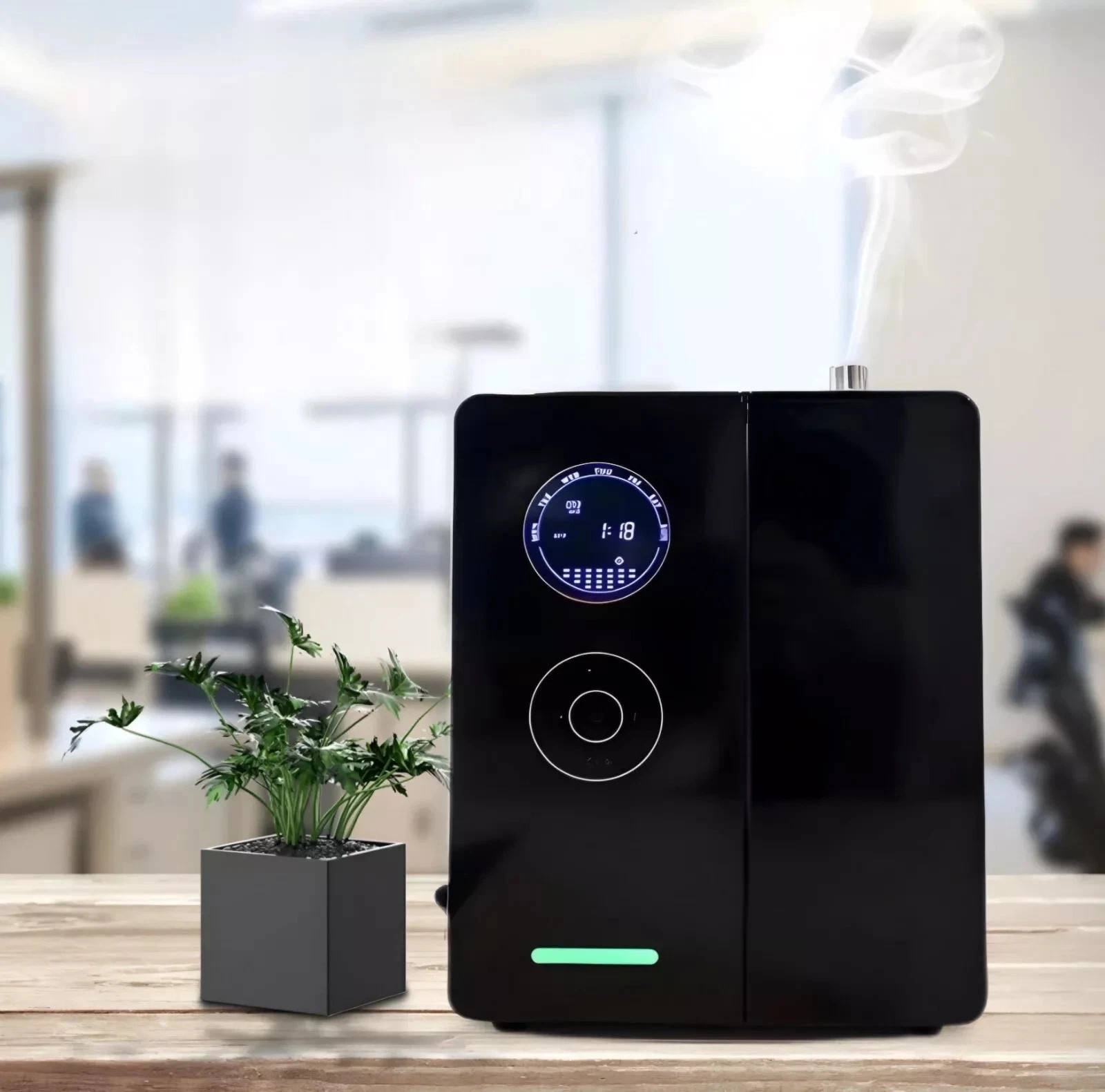 DaVinci 360 Smart Scent Diffuser  200ml HVAC Aromatherapy Machine Black