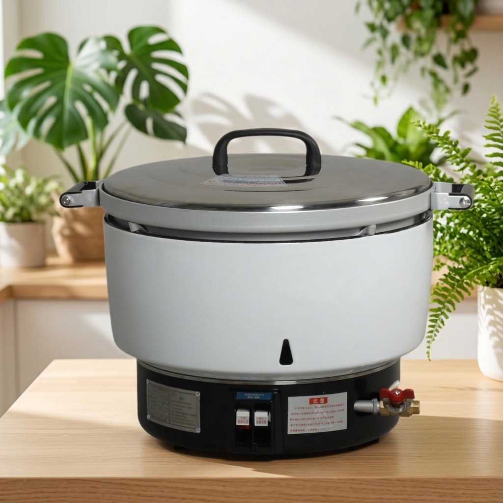 Commercial Rice Cooker 10L 55 Cup Natural Gas Rice Cooker Warmer