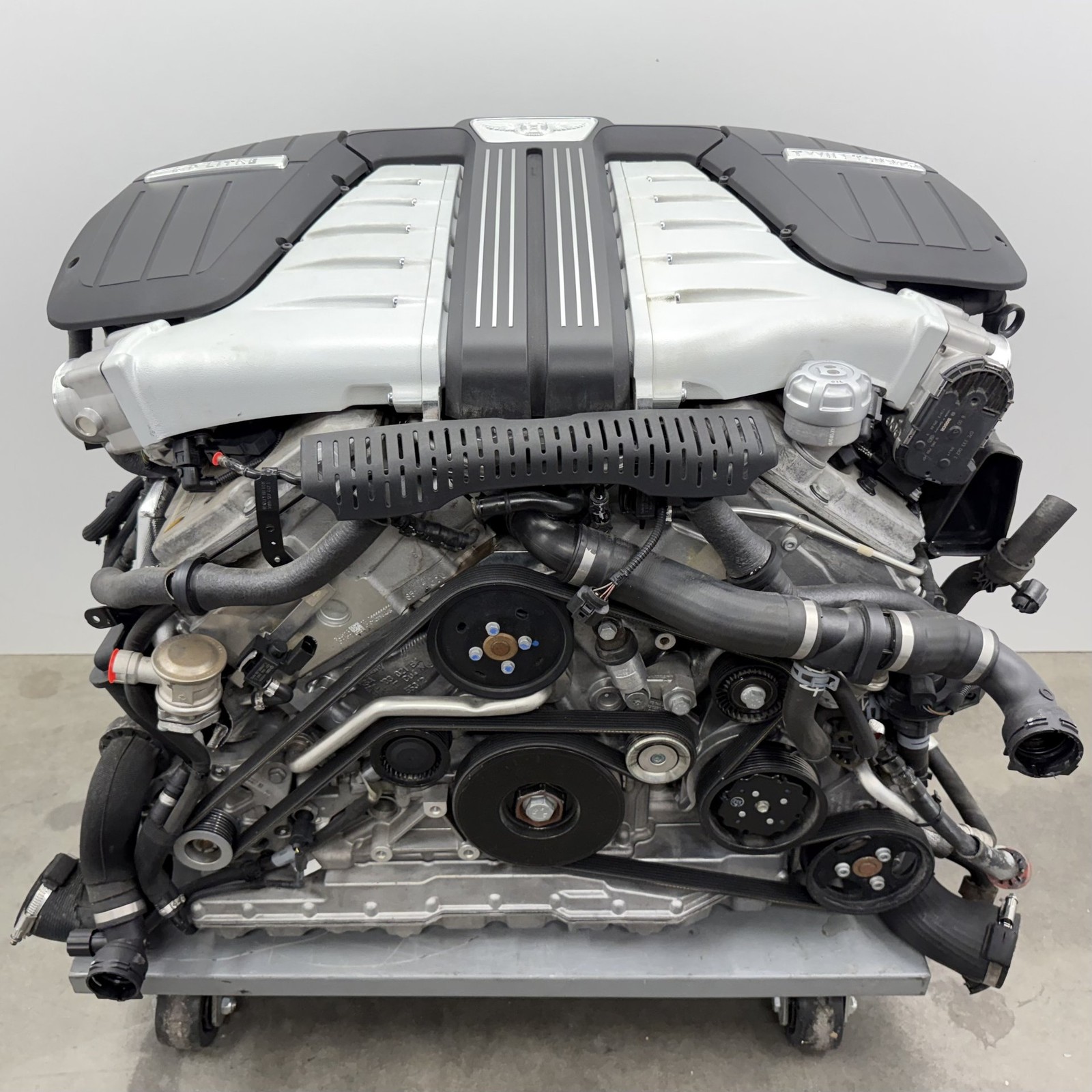 14-18 Bentley Flying Spur 6.0L W12 Twin Turbo Complete Engine Dropout 31K OEM