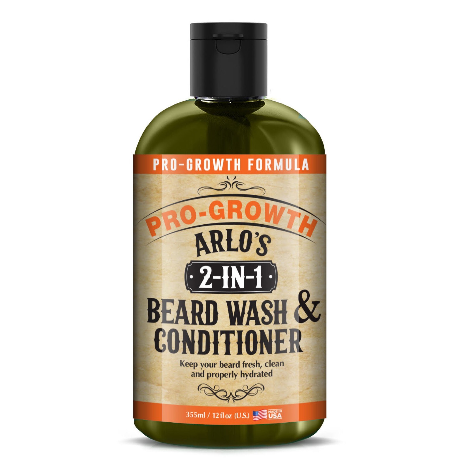 Arlo\'s 2-in-1 Beard Wash and Conditioner 12 oz. - Pro Growth Formula Arlo\'s 2-in-1 Beard Wash and Conditioner 12 oz. - Pro Growth Formula