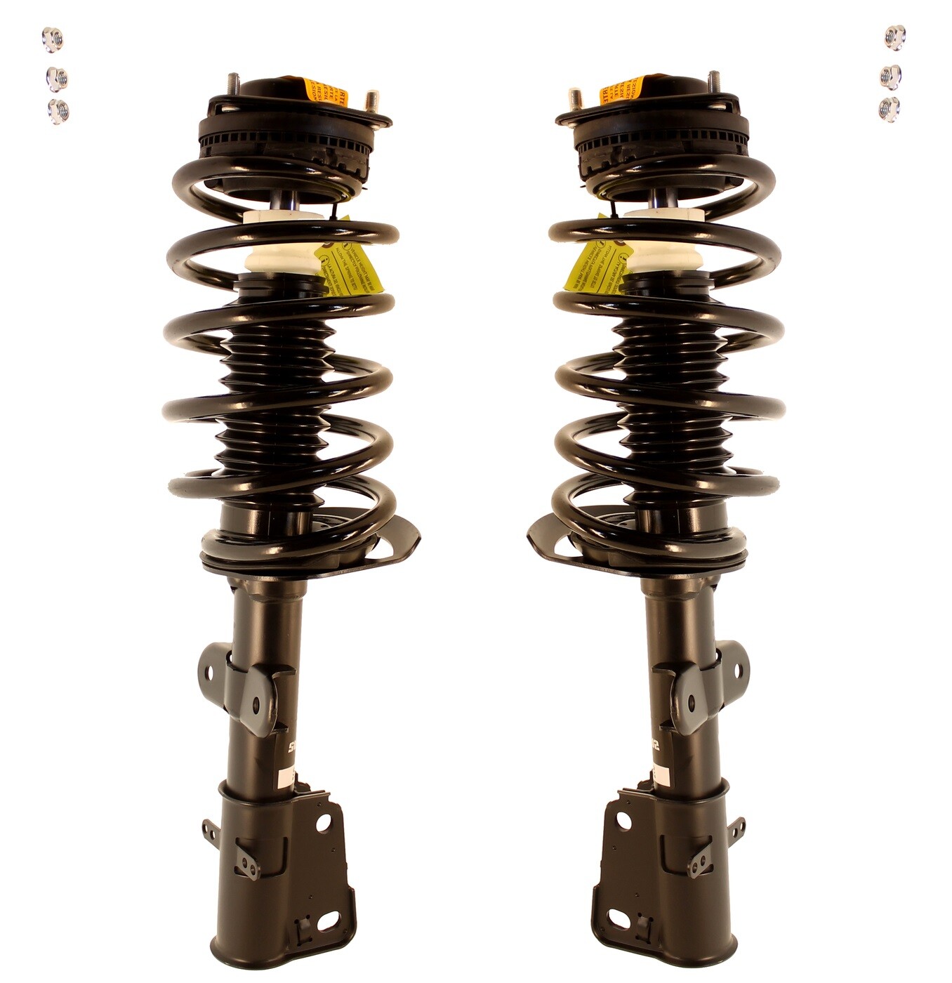 Pair Set of 2 Front KYB Strut & Coil Spring Kit For Chrysler Dodge Grand Caravan