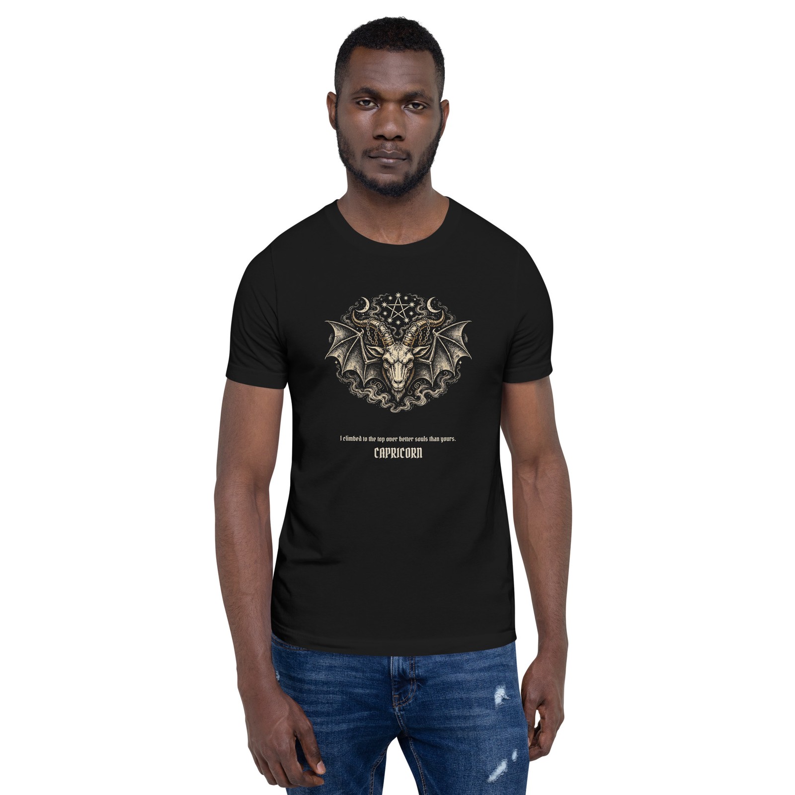 Capricorn Zodiac Halloween T-Shirt |\