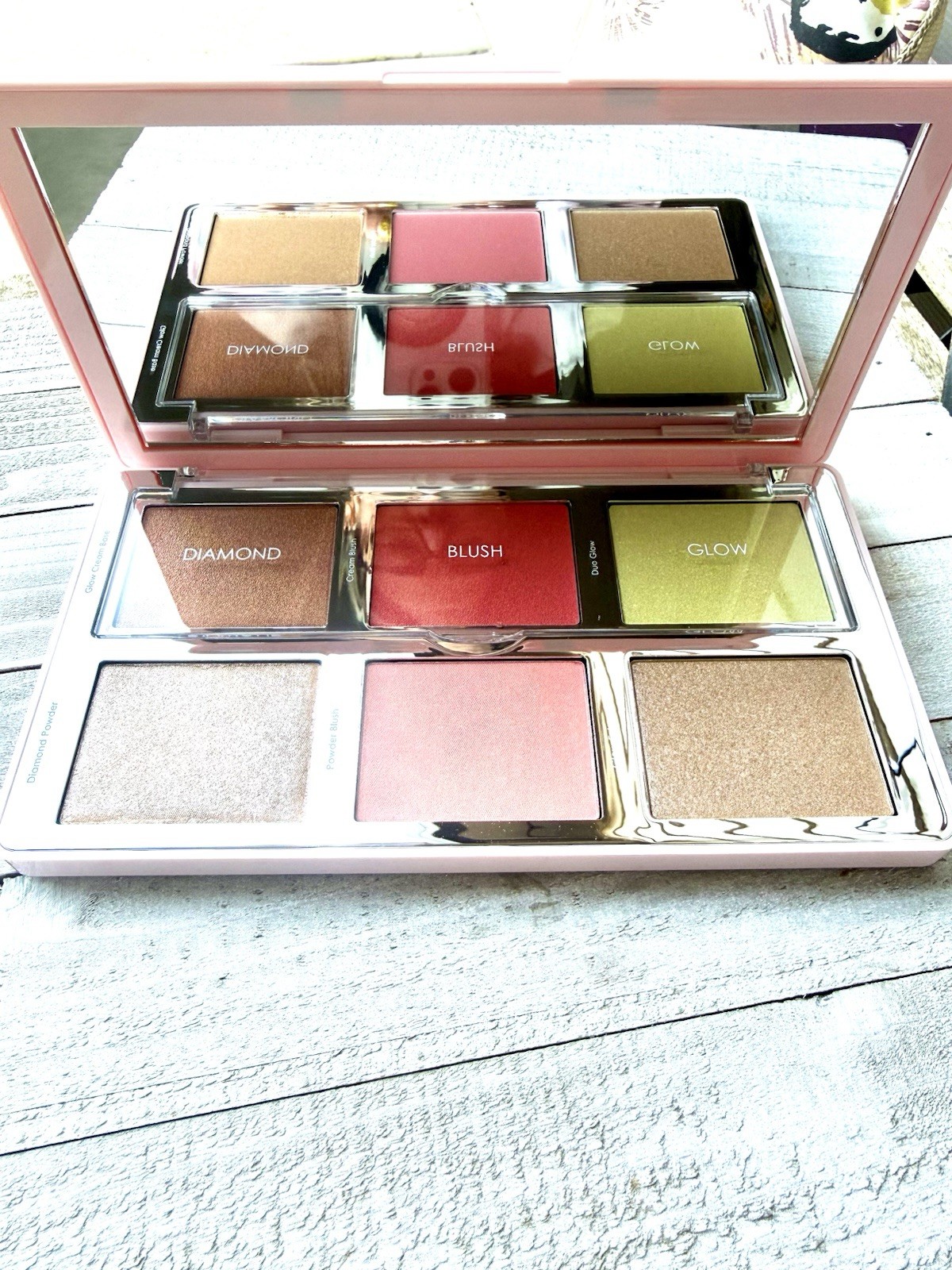 NEW Natasha Denona Diamond & Blush Palette 02 Citrus Face Palette