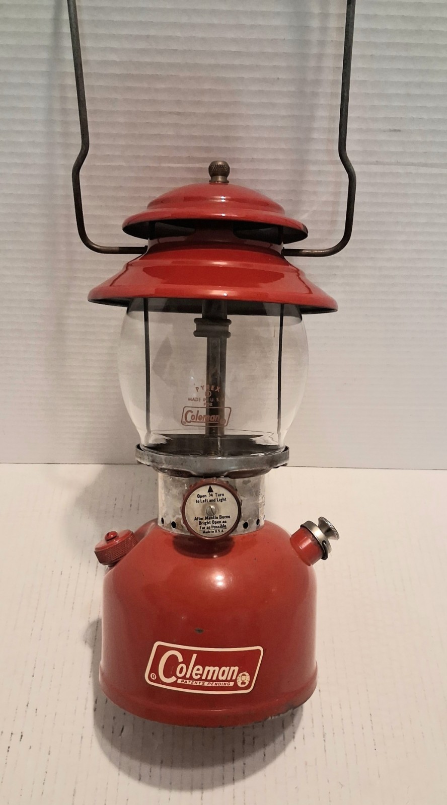 Vtg Coleman Model 200A Red Lantern, Dated 8/1970, Read Vtg Coleman Model 200A Red Lantern, Dated 8/1970, Read
