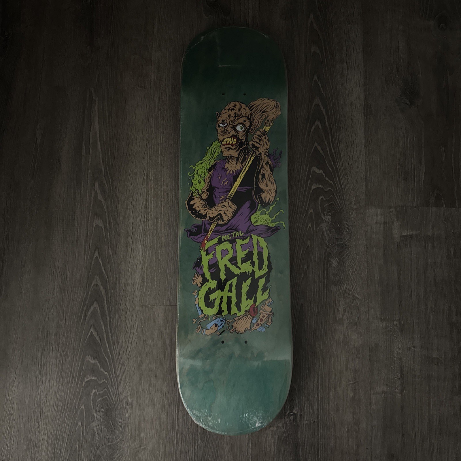 Metal Skateboards Fred Gall Toxic Avenger 8.25