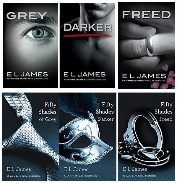 Complete 6 Volume Set Fifty Shades of Grey as Told by Christian by E L James