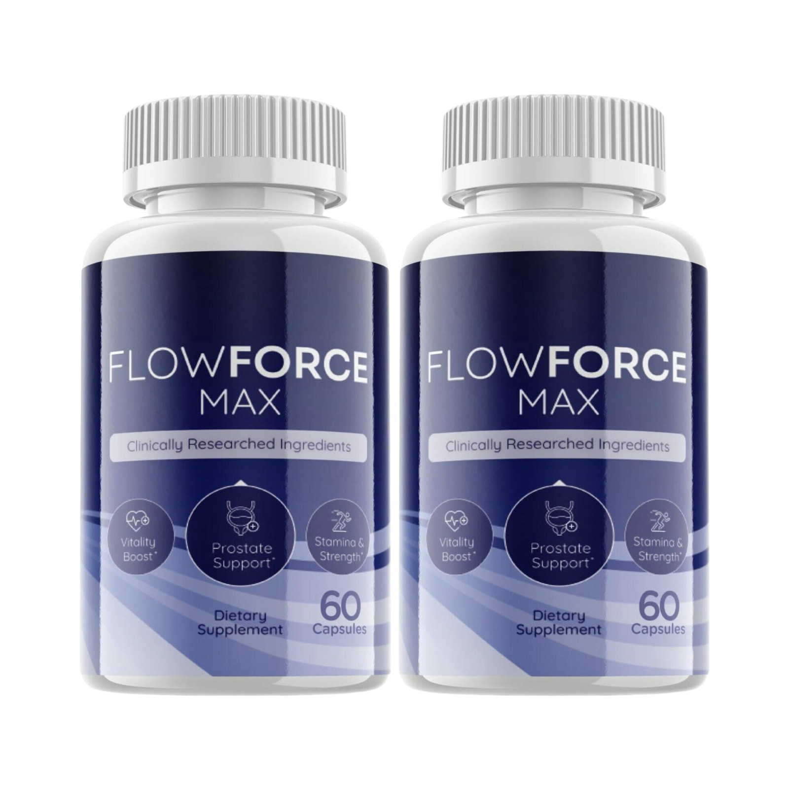 2-Pack Flow Force Max Capsules - FlowForce Max Male Health Support - 120 Caps 2-Pack Flow Force Max Capsules - FlowForce Max Male Health Support - 120 Caps