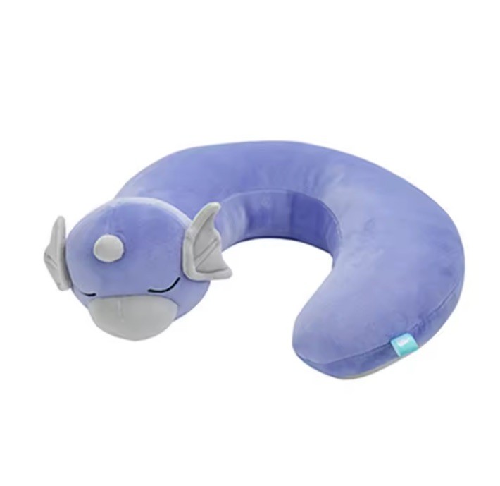 Dratini U Neck Pillow Plush for Sitting Airplane Airport Seats Pokemon Rare Toy