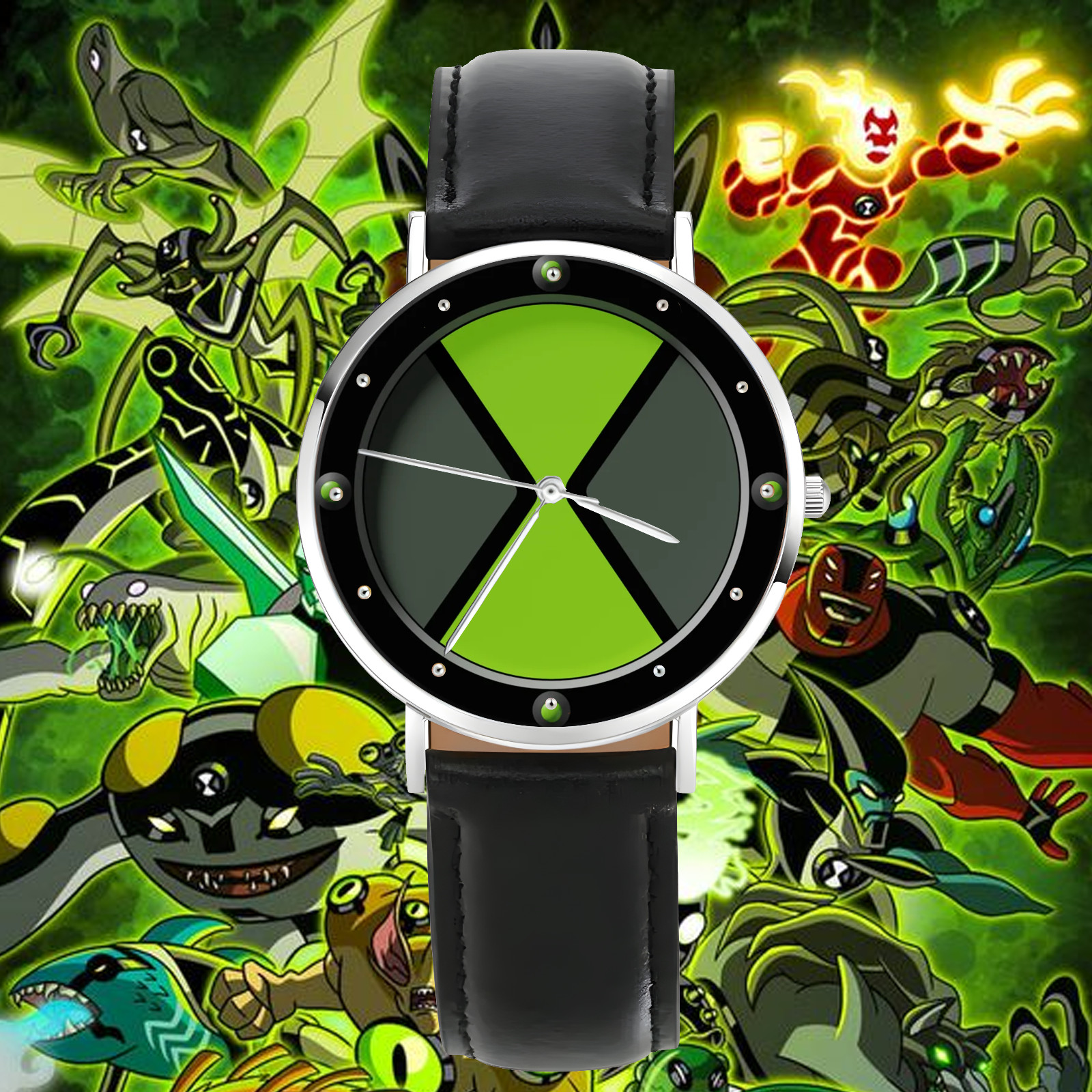 Ben 10 Classic Omnitrix Engraved Wrist Watch