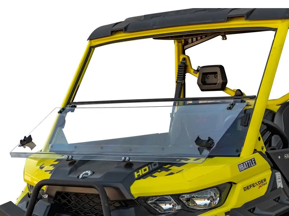 SuperATV 3-in-1 Front Windshield for Can-Am Defender