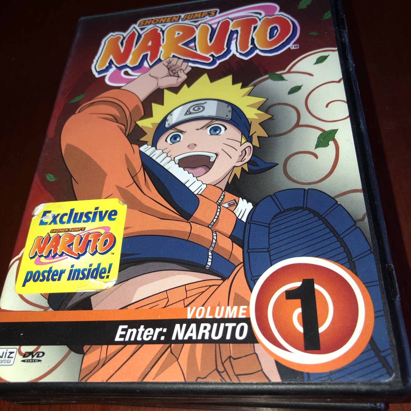 Naruto Vol. 1 ,2,3 Enter: Naruto DVD 2006 Edited