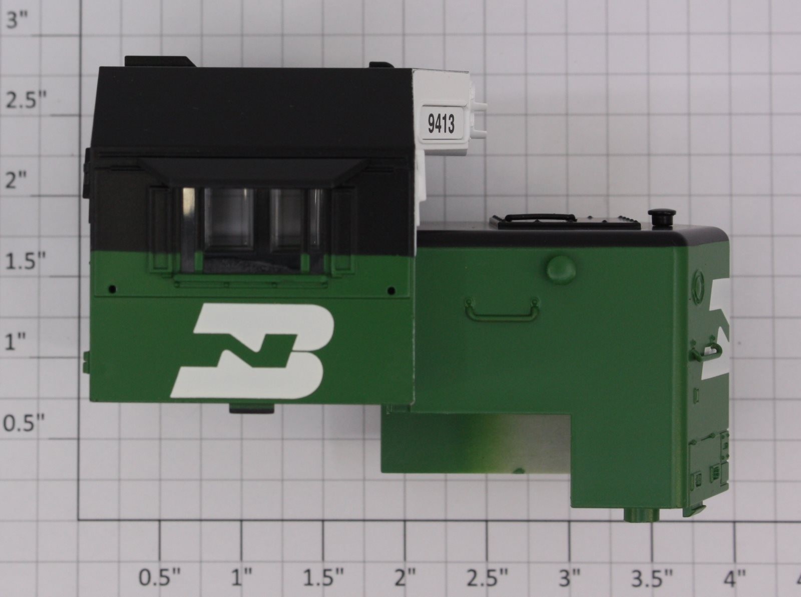 Lionel 18241-7 Burlington Northern SD-60 Diesel Locomotive Cab Shell #9413