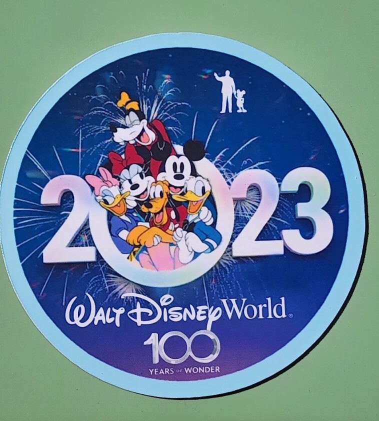 Walt disneyworld 100 Years anniversary 2023 Magnet Walt disneyworld 100 Years anniversary 2023 Magnet