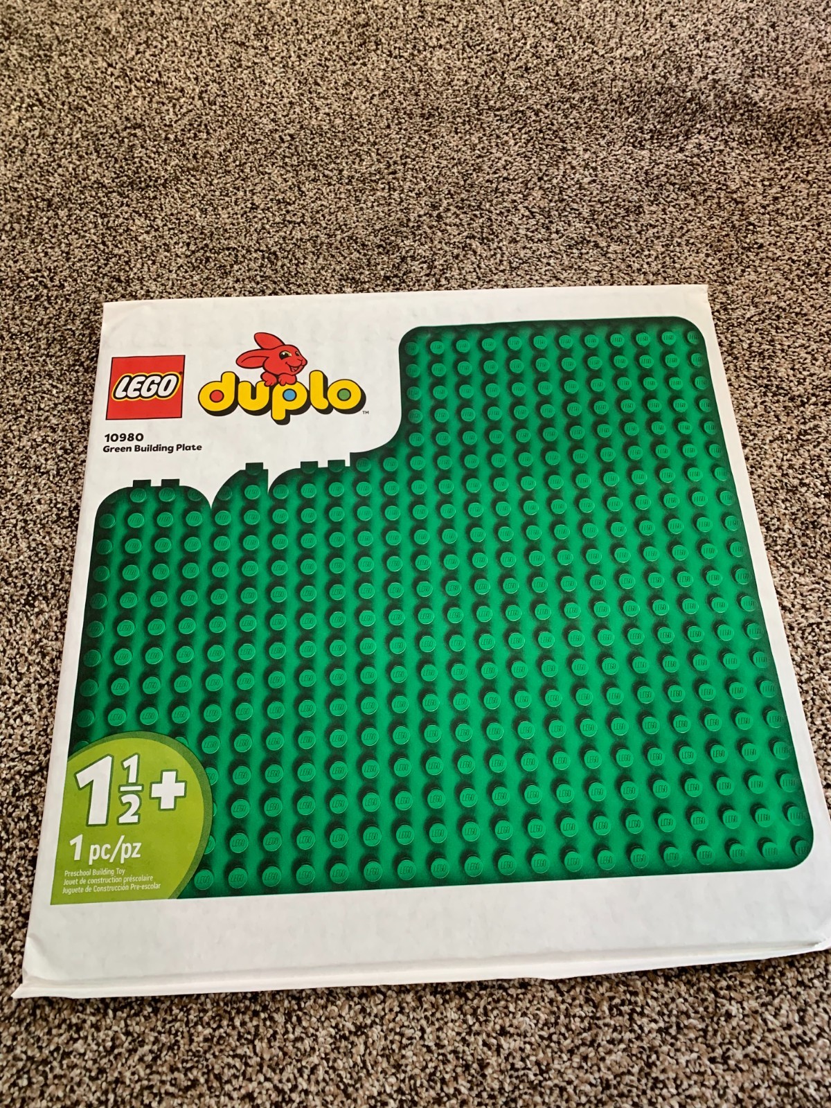 LEGO DUPLO retired 24x24 stud, 15x15 inch large baseplate 10980 LEGO DUPLO retired 24x24 stud, 15x15 inch large baseplate 10980
