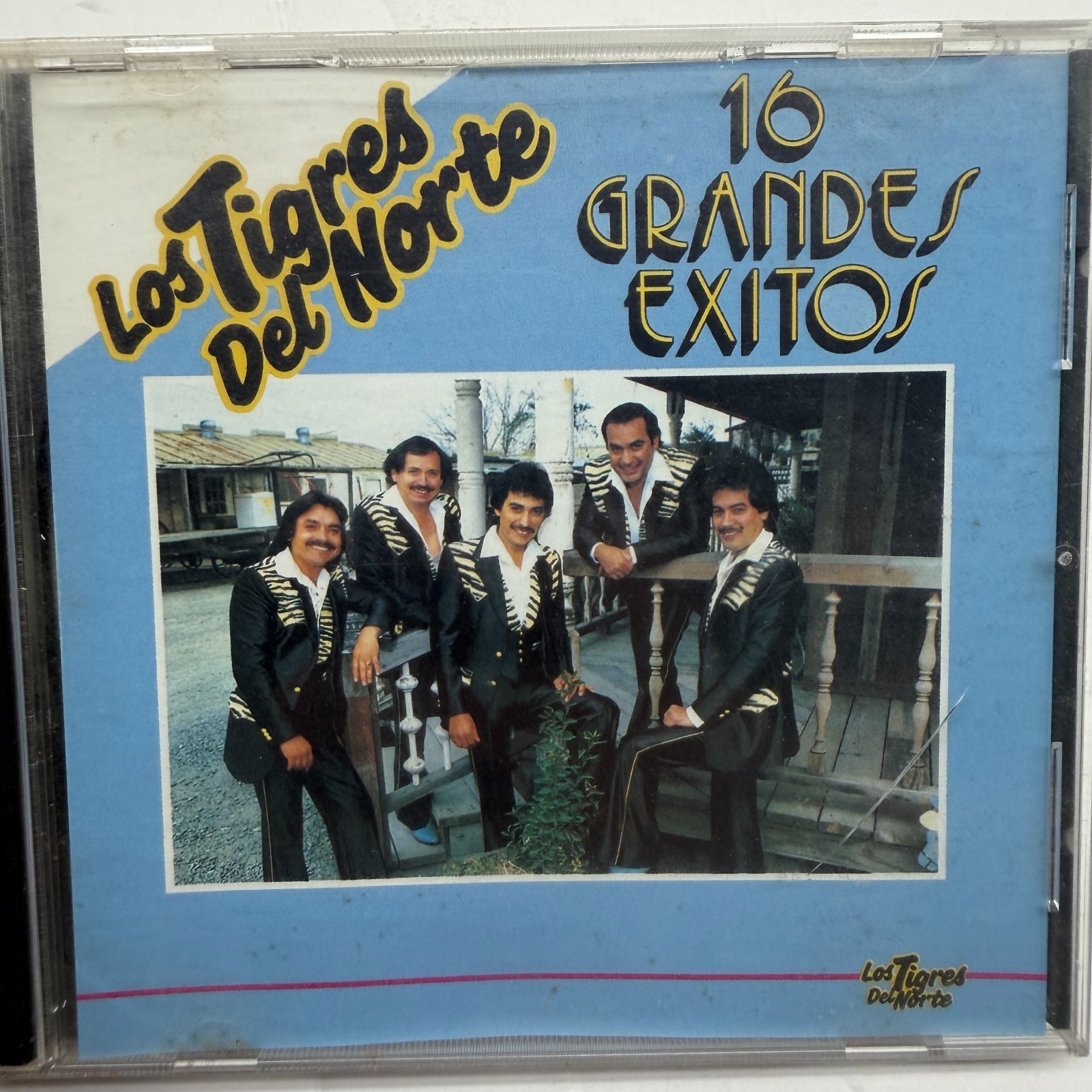 LOS TIGRES DEL NORTE 16 GRANDES EXITOS - VERY RARE CD ALBUM - SOLD AS IS *READ*