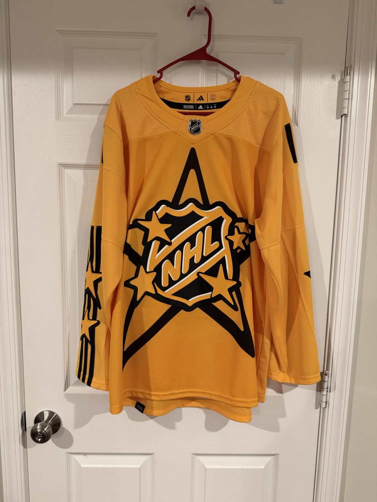 Adidas 2024 Drew House All Star Hockey Jersey Size 50 Medium Yellow Adidas 2024 Drew House All Star Hockey Jersey Size 50 Medium Yellow