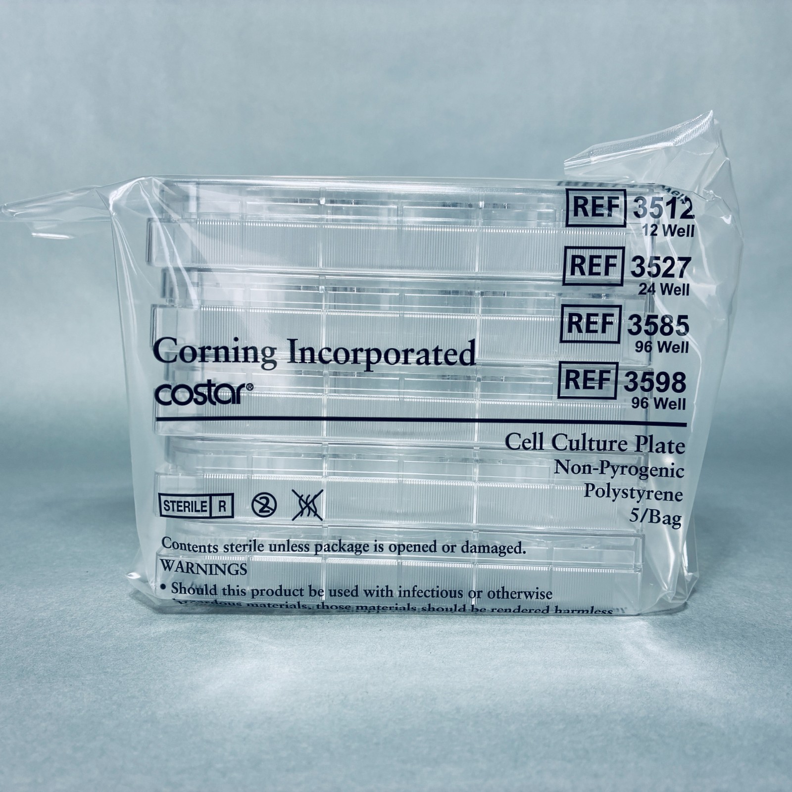 Corning 3506 Cell Culture Plate 6-Well TC Treated Case of 100 Plates Corning 3506 Cell Culture Plate 6-Well TC Treated Case of 100 Plates