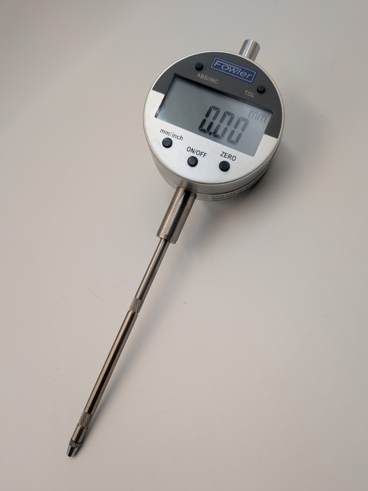 PERFECT CONDITION - Fowler Indi-X Blue Digital Indicator 54-520-250-0 PERFECT CONDITION - Fowler Indi-X Blue Digital Indicator 54-520-250-0