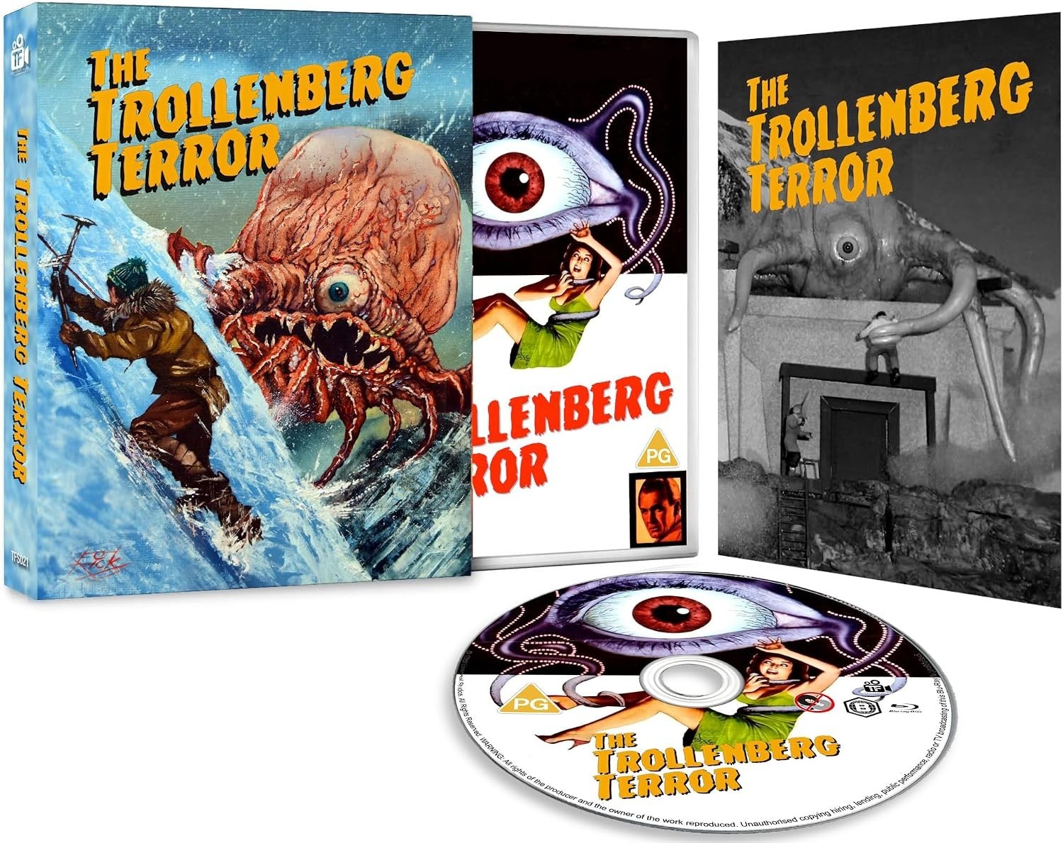 The Trollenberg Terror (1958) with slipcase Blu-Ray NEW (Playable in USA/Canada)