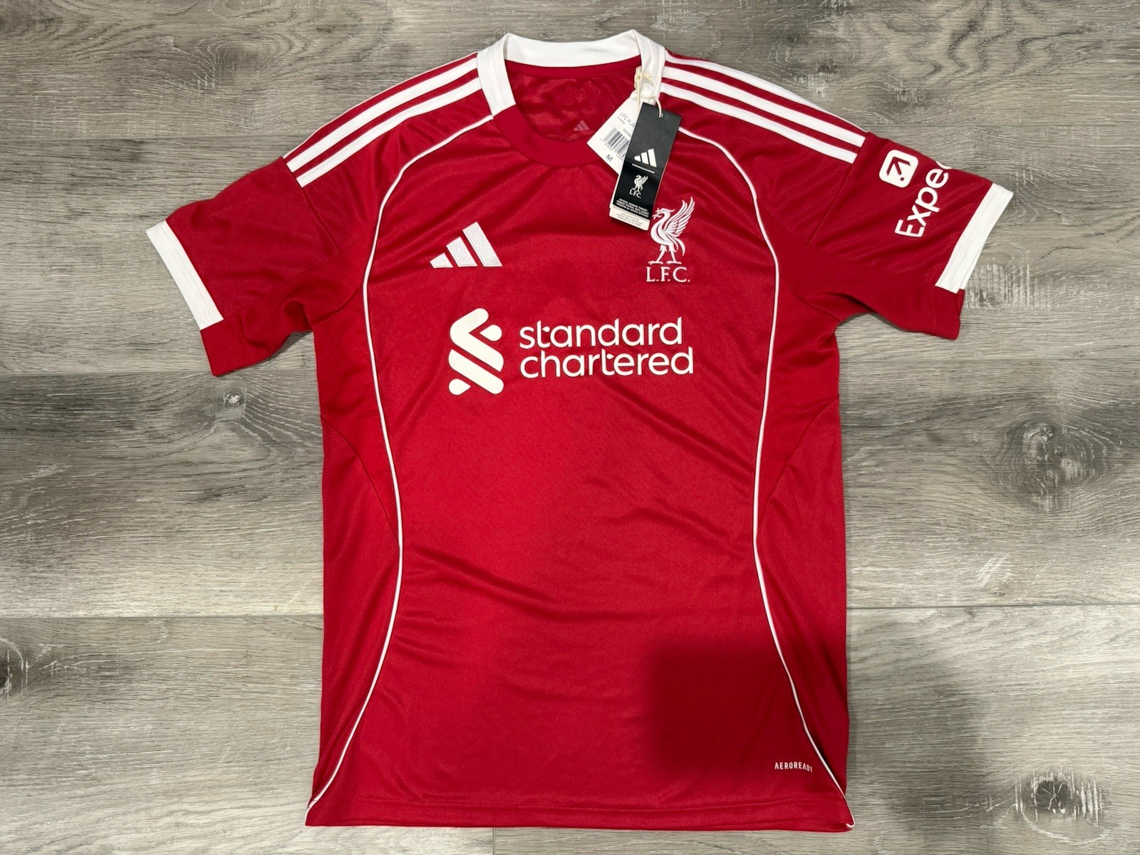 Liverpool FC 2024/25 Home Jersey Adidas Red Size Medium BNWT New with Tags Liverpool FC 2024/25 Home Jersey Adidas Red Size Medium BNWT New with Tags