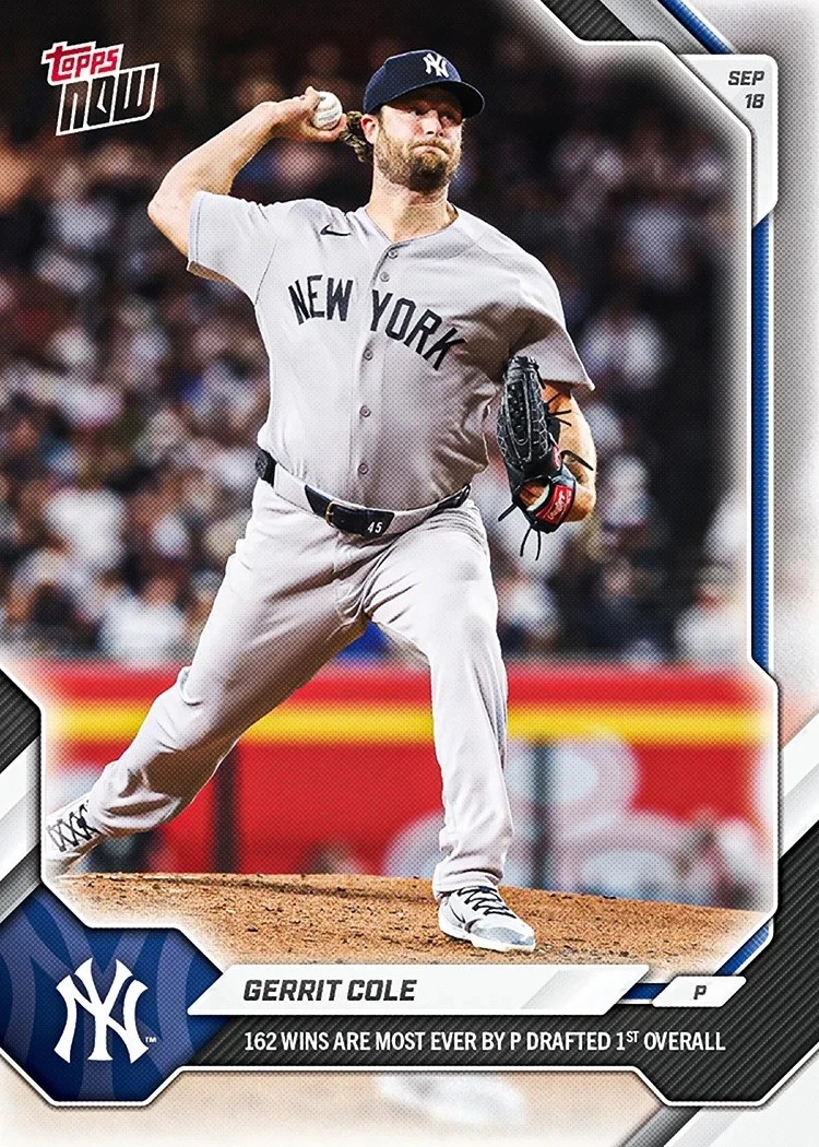 2026 Topps Now #690 Gerrit Cole PreSale 2026 Topps Now #690 Gerrit Cole PreSale
