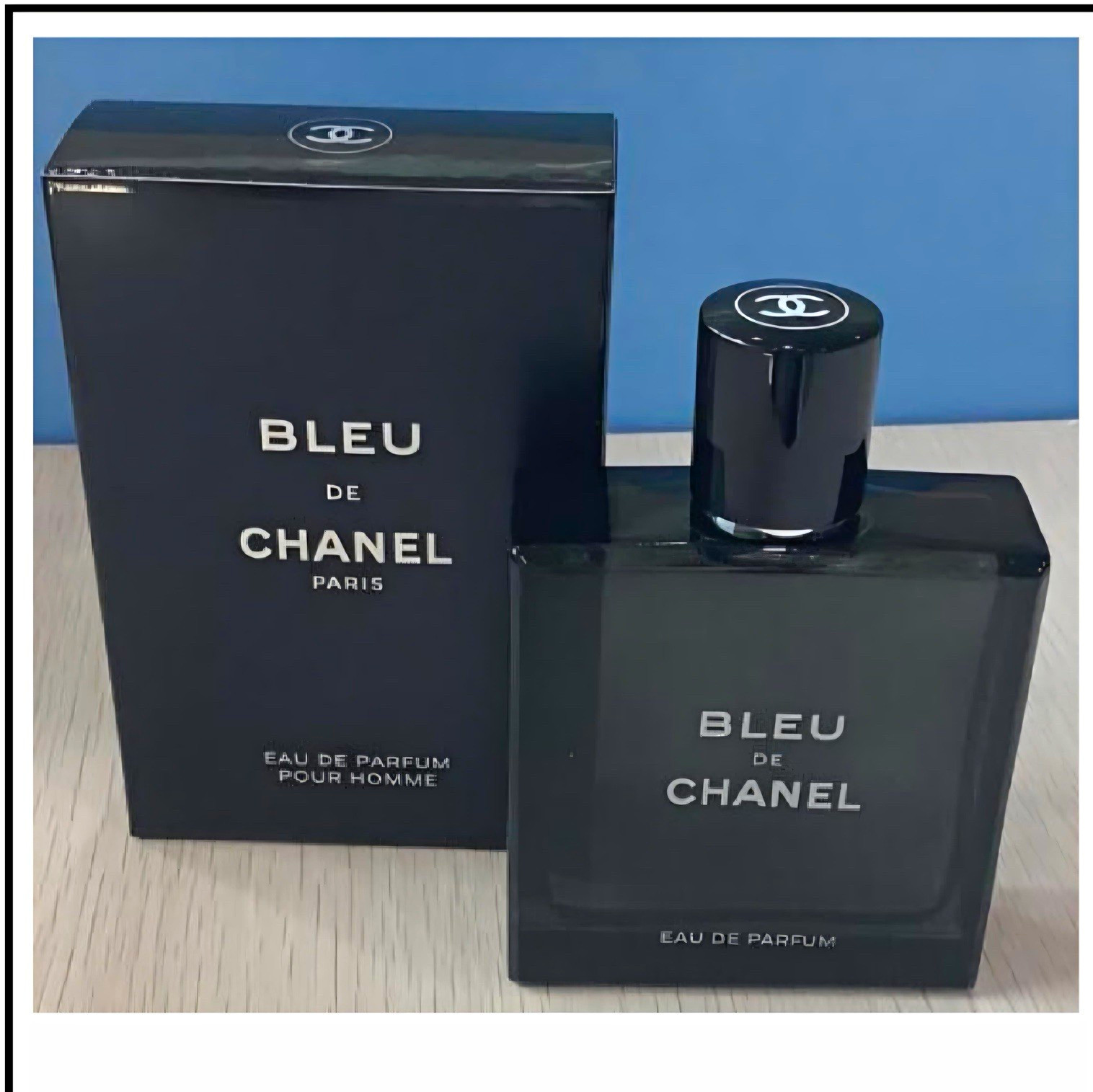 CHANEL Bleu de Chanel Eau de Parfum Spray Fragrance, Regular Size 3.4 fl oz