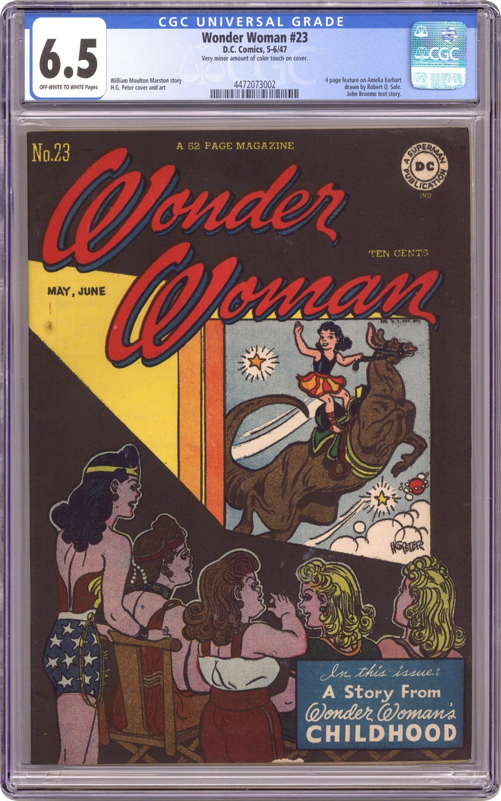 Wonder Woman #23 CGC 6.5 1947 4472073002