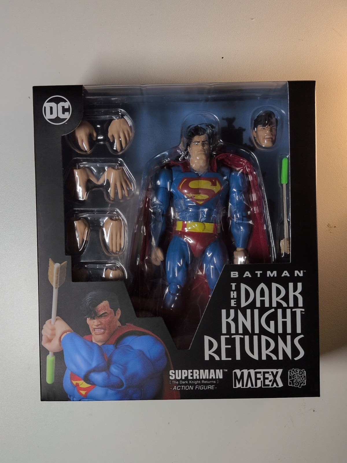 MAFEX No.161 Superman The Dark Knight Returns Ver. Medicom Toy Action Figure New MAFEX No.161 Superman The Dark Knight Returns Ver. Medicom Toy Action Figure New