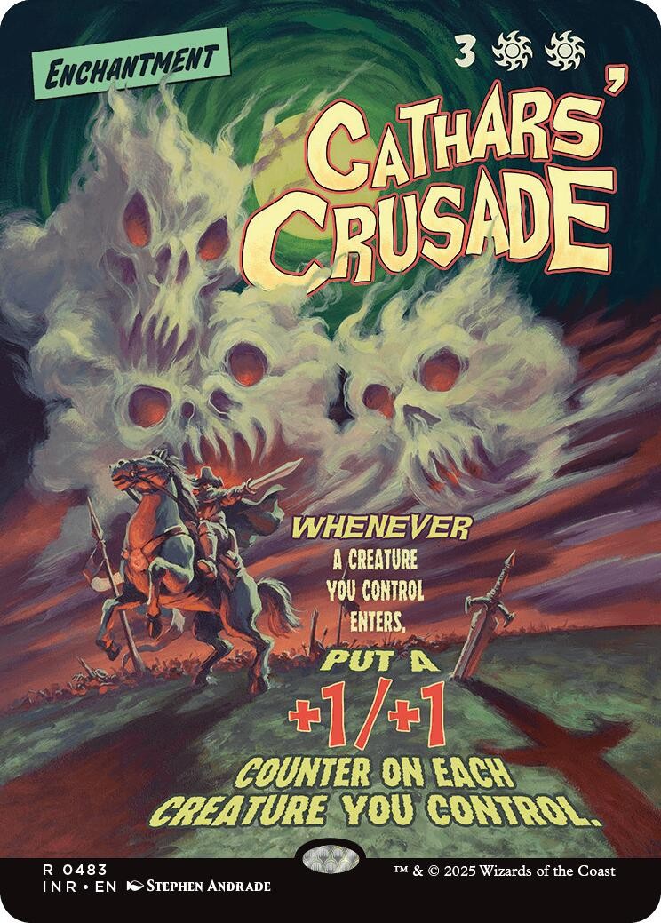 Cathars\' Crusade (Showcase) #483 (NM) Innistrad Remastered (INR) MTG