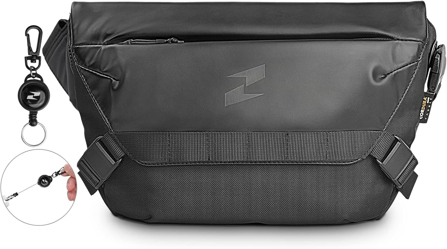 Waterproof Messenger Bag Adjustable Straps Unisex Crossbody Shoulder Bag Casual