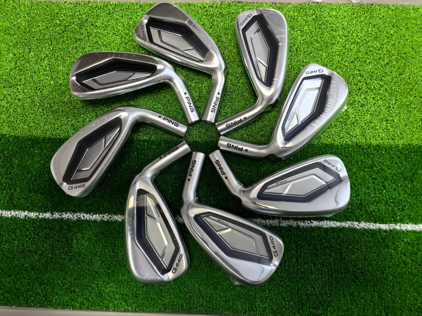 Ping G440 4-W,UW Iron Set Golf Club Heads 8-Pcs New