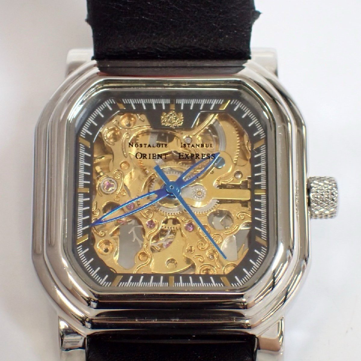 Orient Nostalgie Istanbul Express 5A-7018 Skeleton Automatic Rare Japan Watch