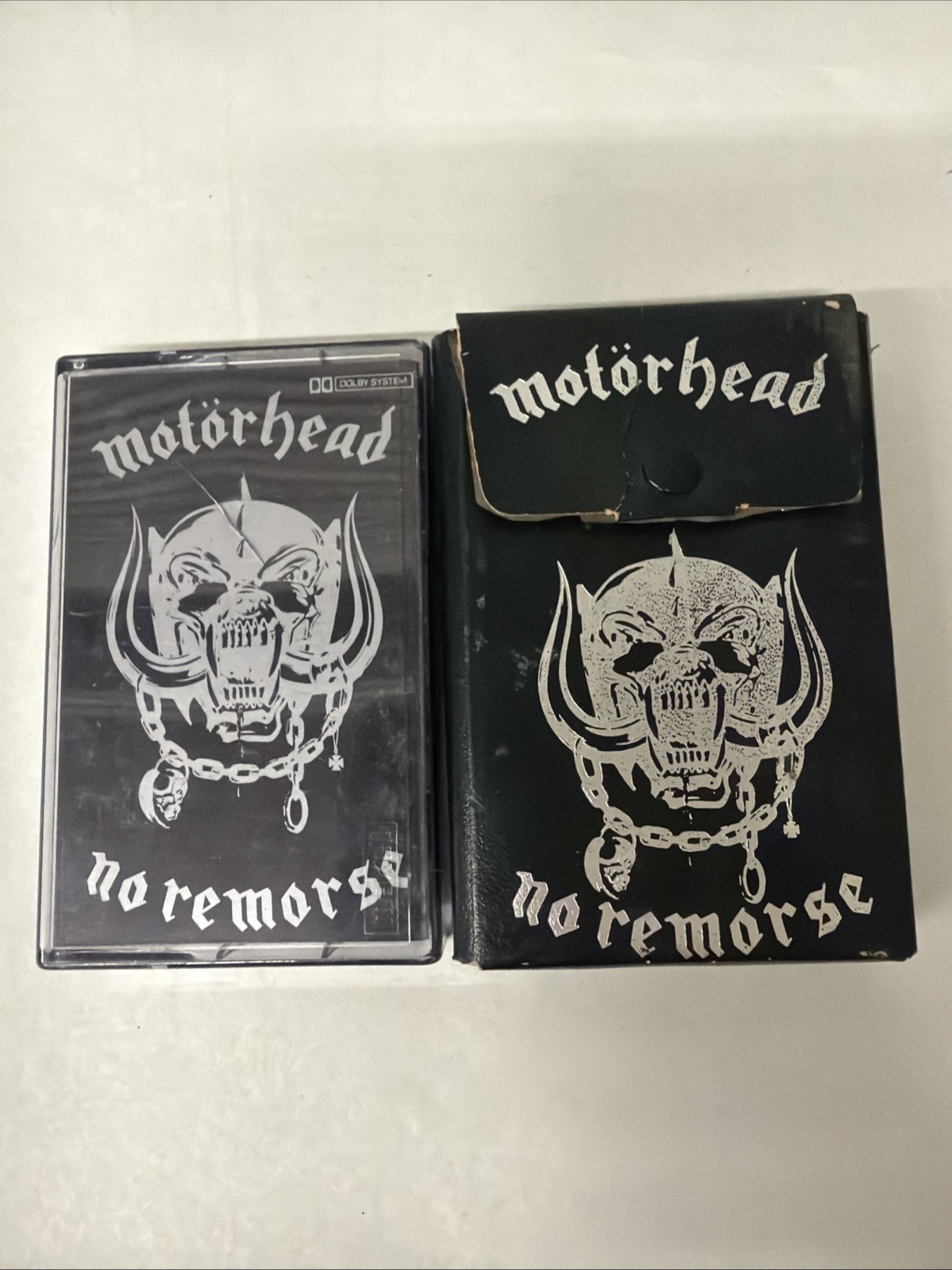 Motörhead - No Remorse - Leather Case Caseette  - MOTOC 1 (823 301-4) LMTD ED
