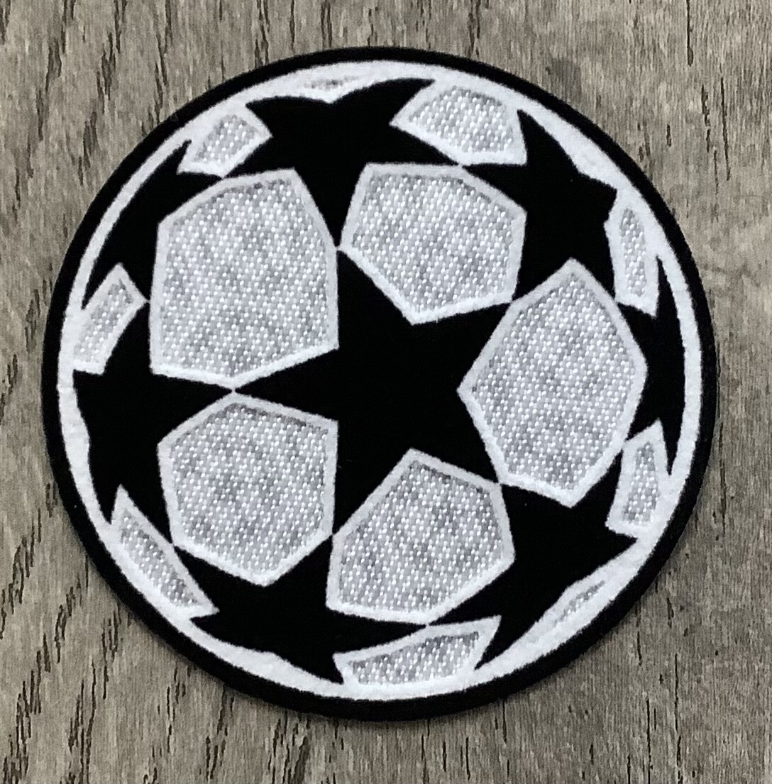 New Season 2024/25 UEFA UCL STARBALL + UEFA FOUNDATION BADGE SET