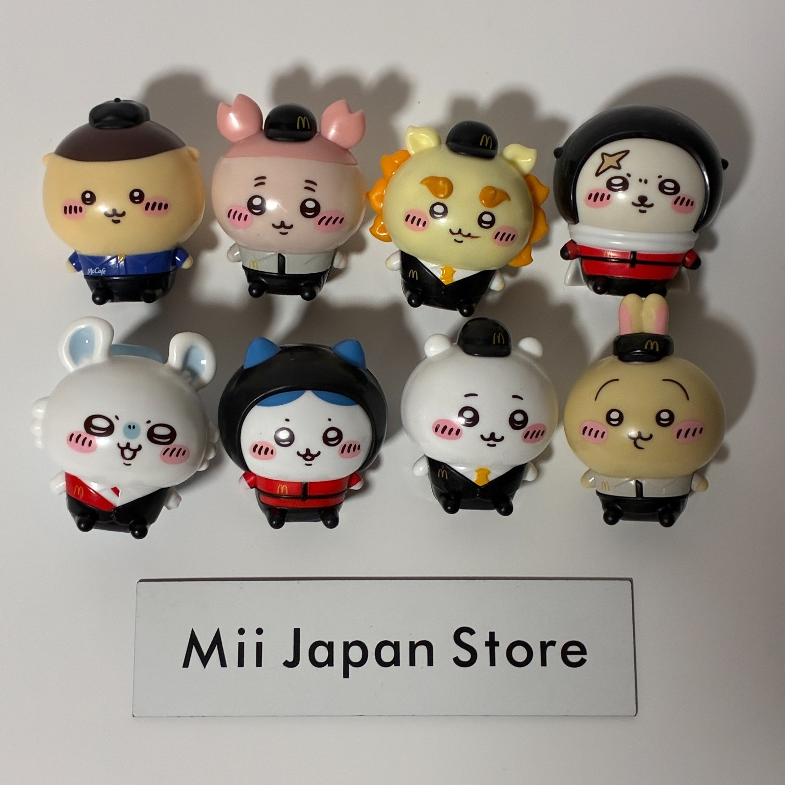 Chiikawa McDonald Japan Happy Meal Toy Figure Complete 8 Types Set from Japan