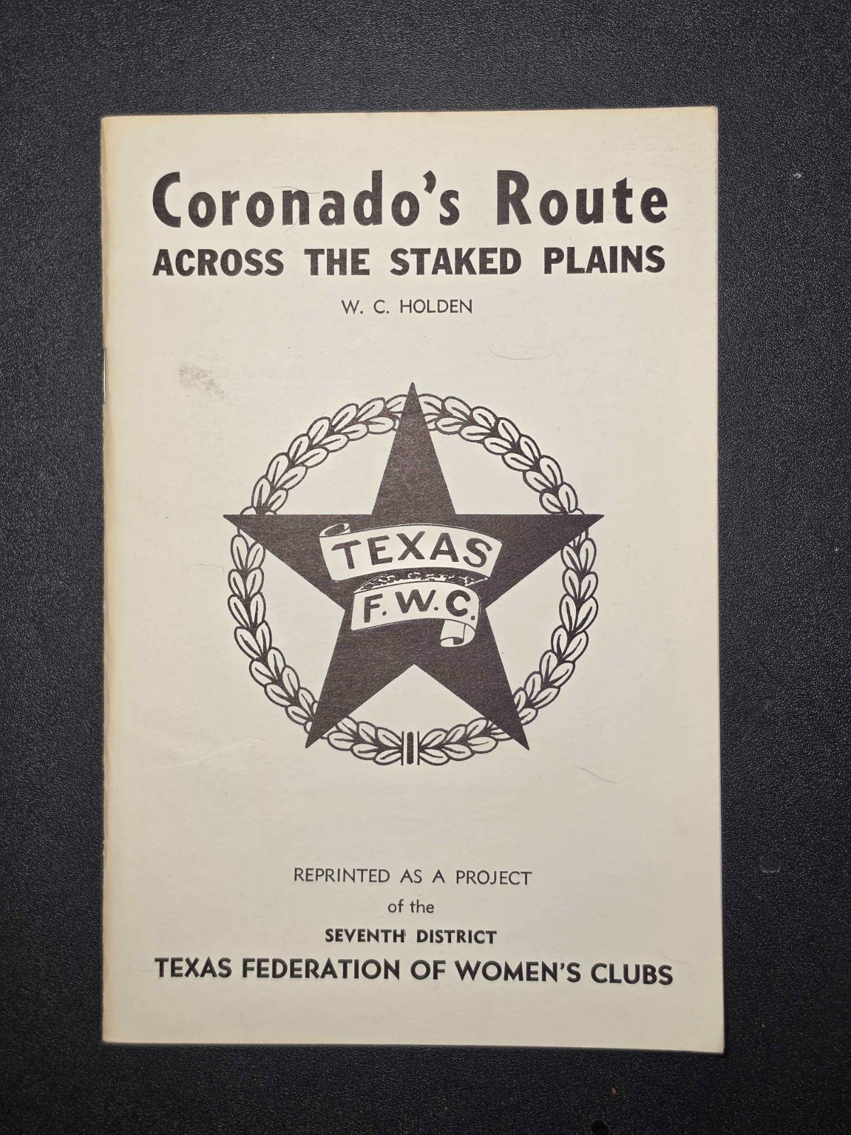 Coronado\'s Route Across the Staked Plains, Texas History FWC