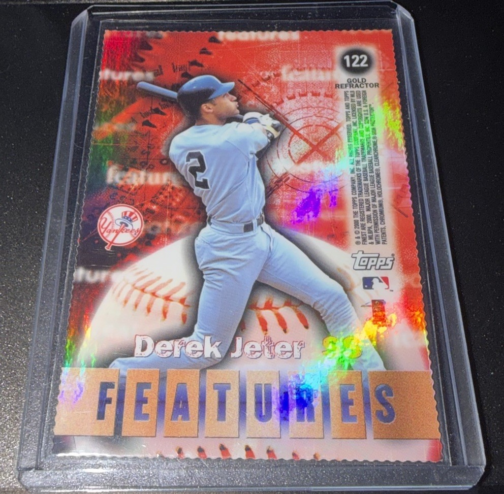 2000 Topps Finest Gold Refractor Nomar Garciaparra / Derek Jeter Yankees Red Sox 2000 Topps Finest Gold Refractor Nomar Garciaparra / Derek Jeter Yankees Red Sox