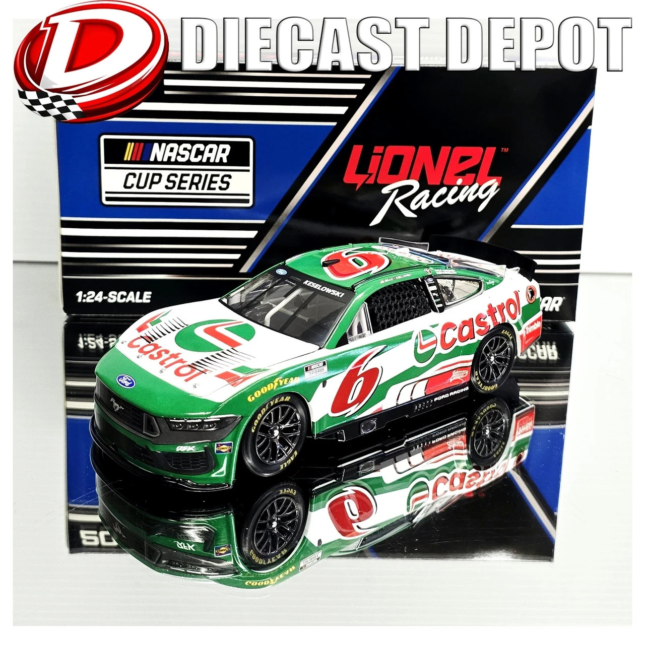 BRAD KESELOWSKI 2026 CASTROL (GREG BIFFLE TRIBUTE) 1/24 ARC DIECAST