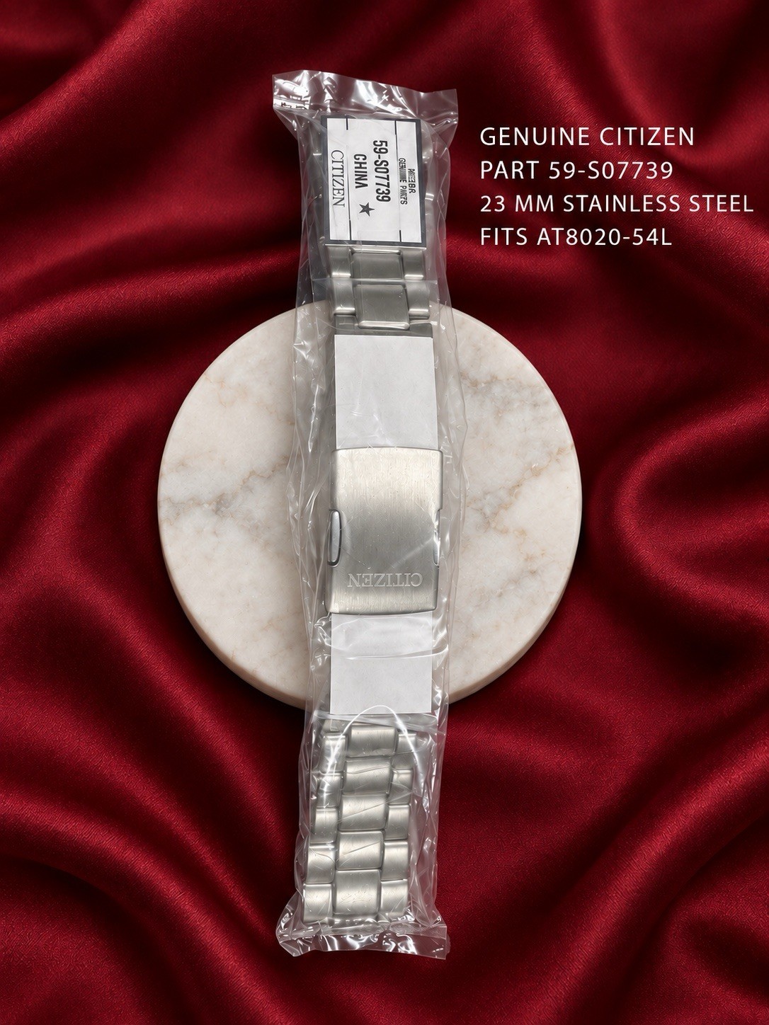Genuine Citizen Stainless-Steel Watch Bracelet – New Old Stock