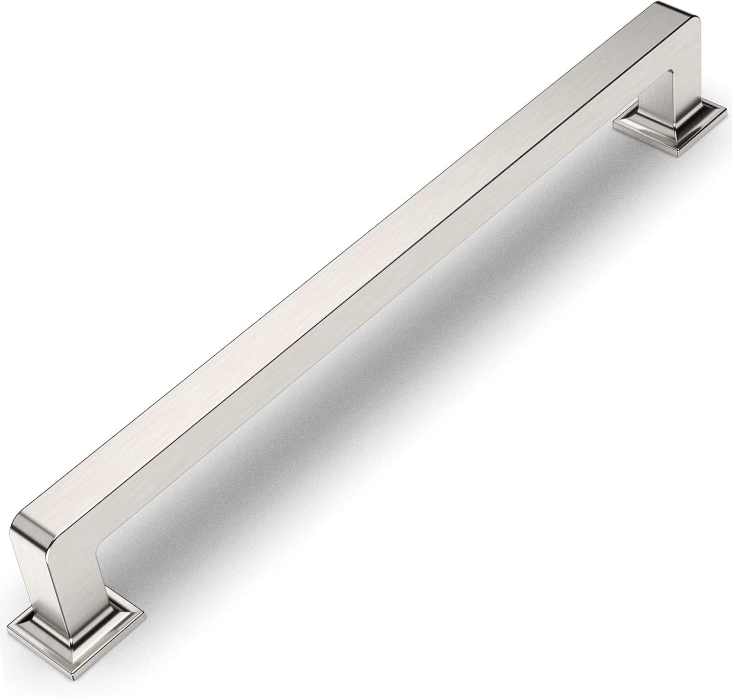 Amerdeco 10 Pack Satin Nickel Cabinet Pulls 7.5\ Amerdeco 10 Pack Satin Nickel Cabinet Pulls 7.5\