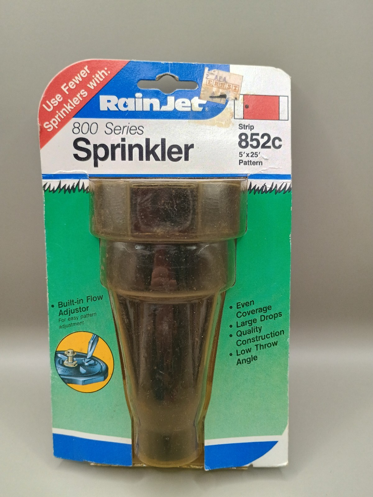 Rain Jet 800 Series 852C Sprinkler 5\' X 25\' Rectangle NOS
