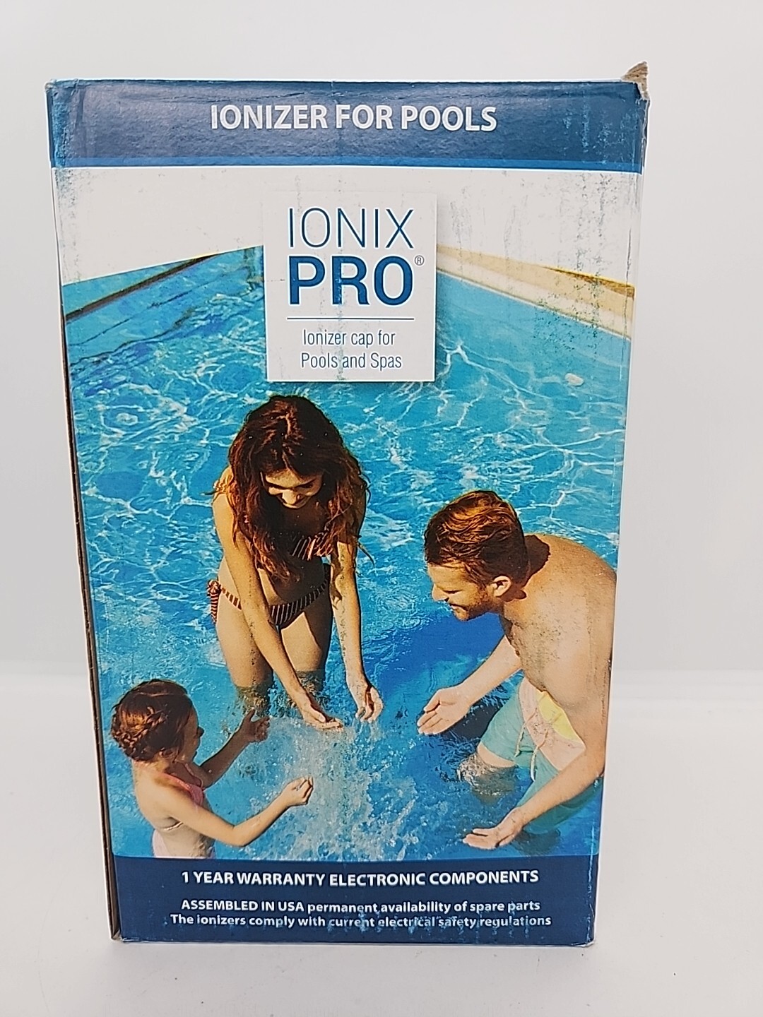 NEW IONIX Pro Copper Ionizer Pool Maintenance System - Damaged box - NEW IONIX Pro Copper Ionizer Pool Maintenance System - Damaged box -