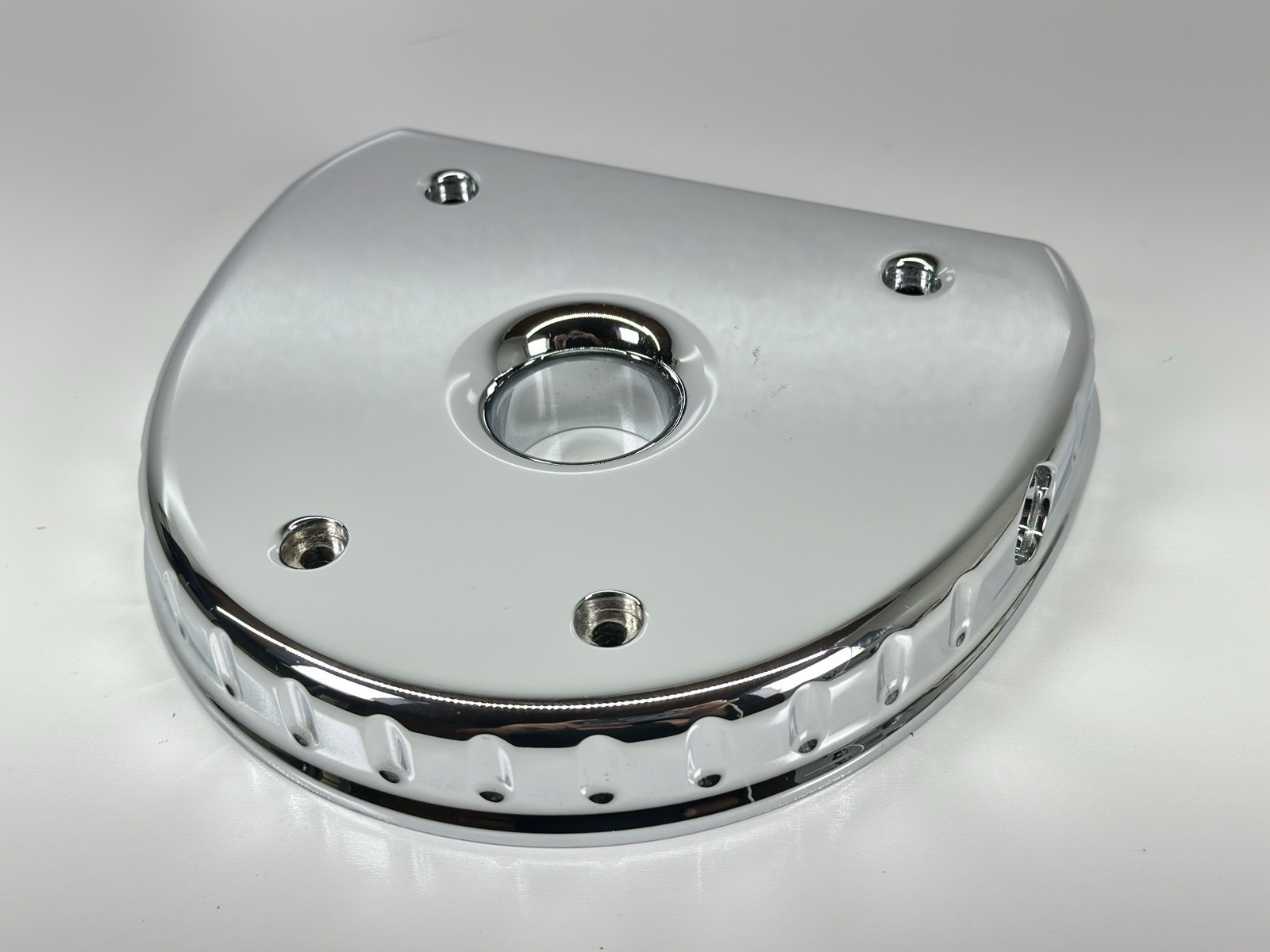 2002-2003 Gilroy Indian Chrome Rocker Box Top Cover Powerplus 100 Bottle Cap